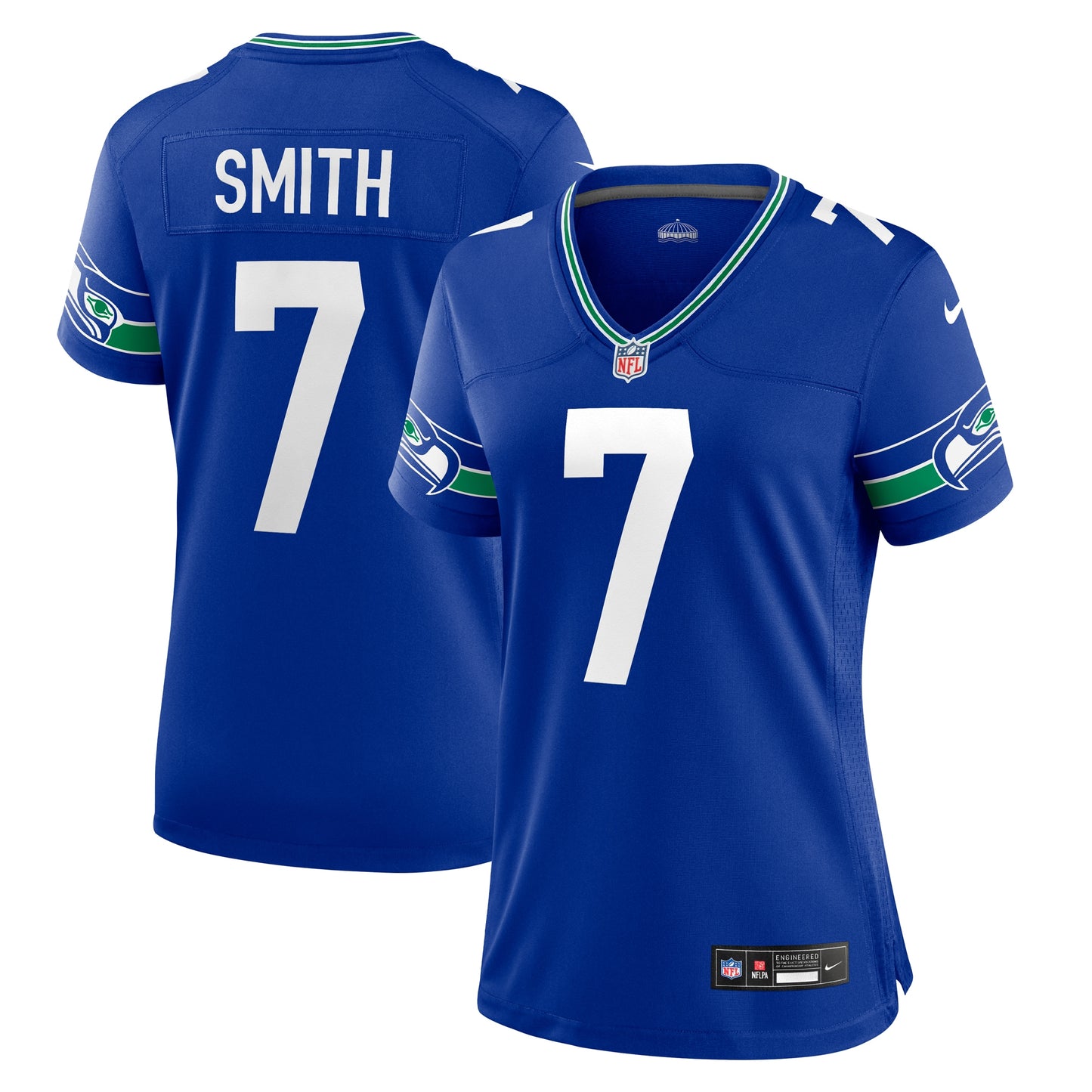 Geno Smith Seattle Seahawks Nike Women's Player Jersey - Royal