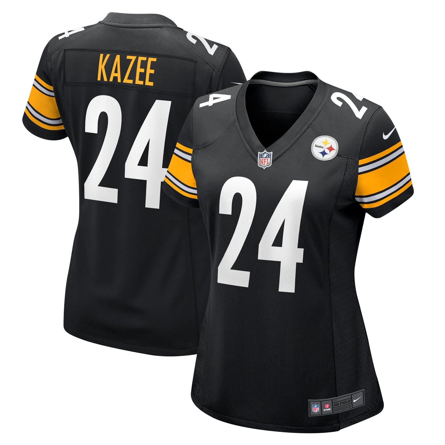 Damontae Kazee Pittsburgh Steelers Nike Women's Game Player Jersey - Black