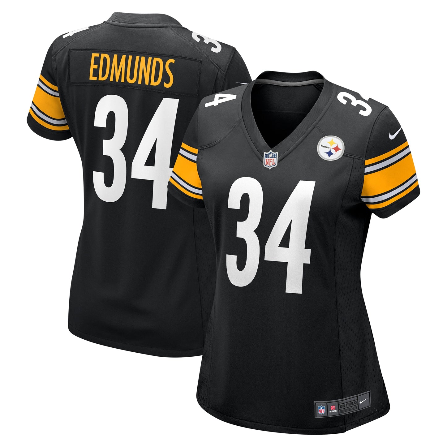 Terrell Edmunds Pittsburgh Steelers Nike Women's Game Jersey - Black