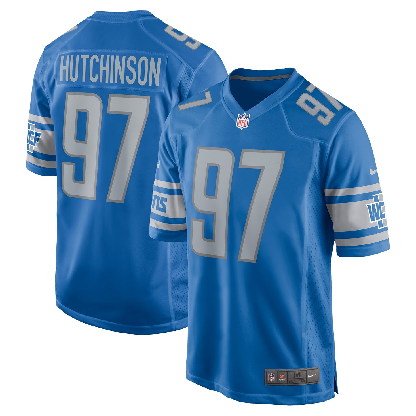Aidan Hutchinson Detroit Lions Nike Youth Game Jersey - Blue