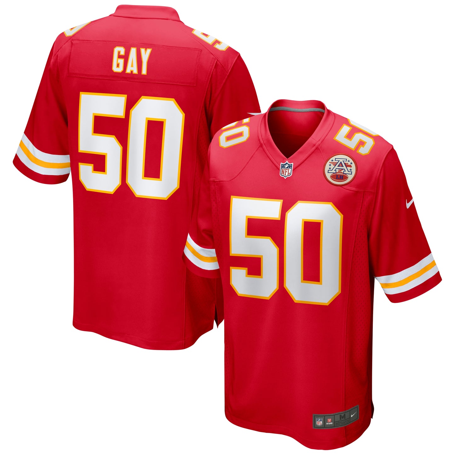 Willie Gay Kansas City Chiefs Nike Game Jersey - Red