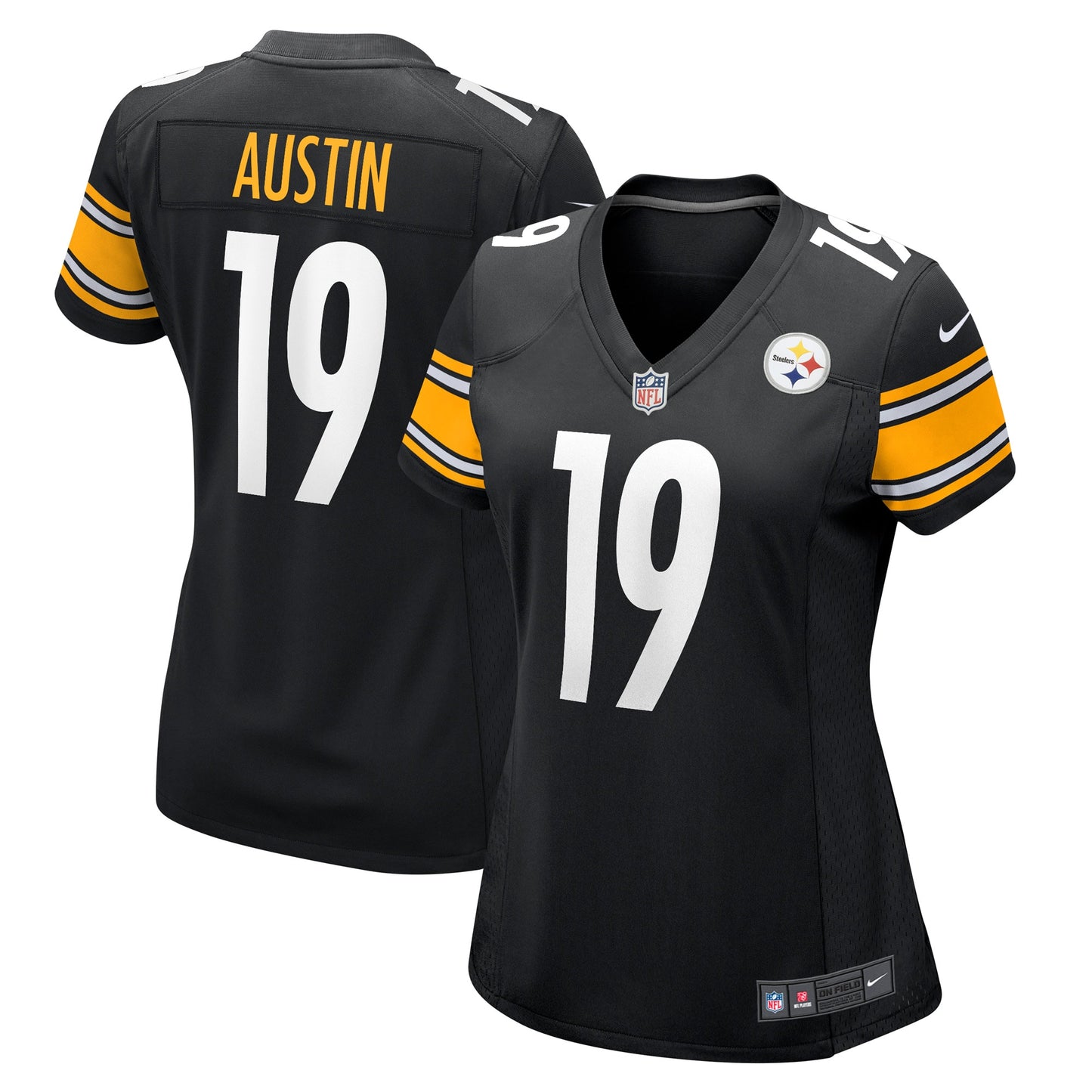 Calvin Austin III Pittsburgh Steelers Nike Women's Game Player Jersey - Black