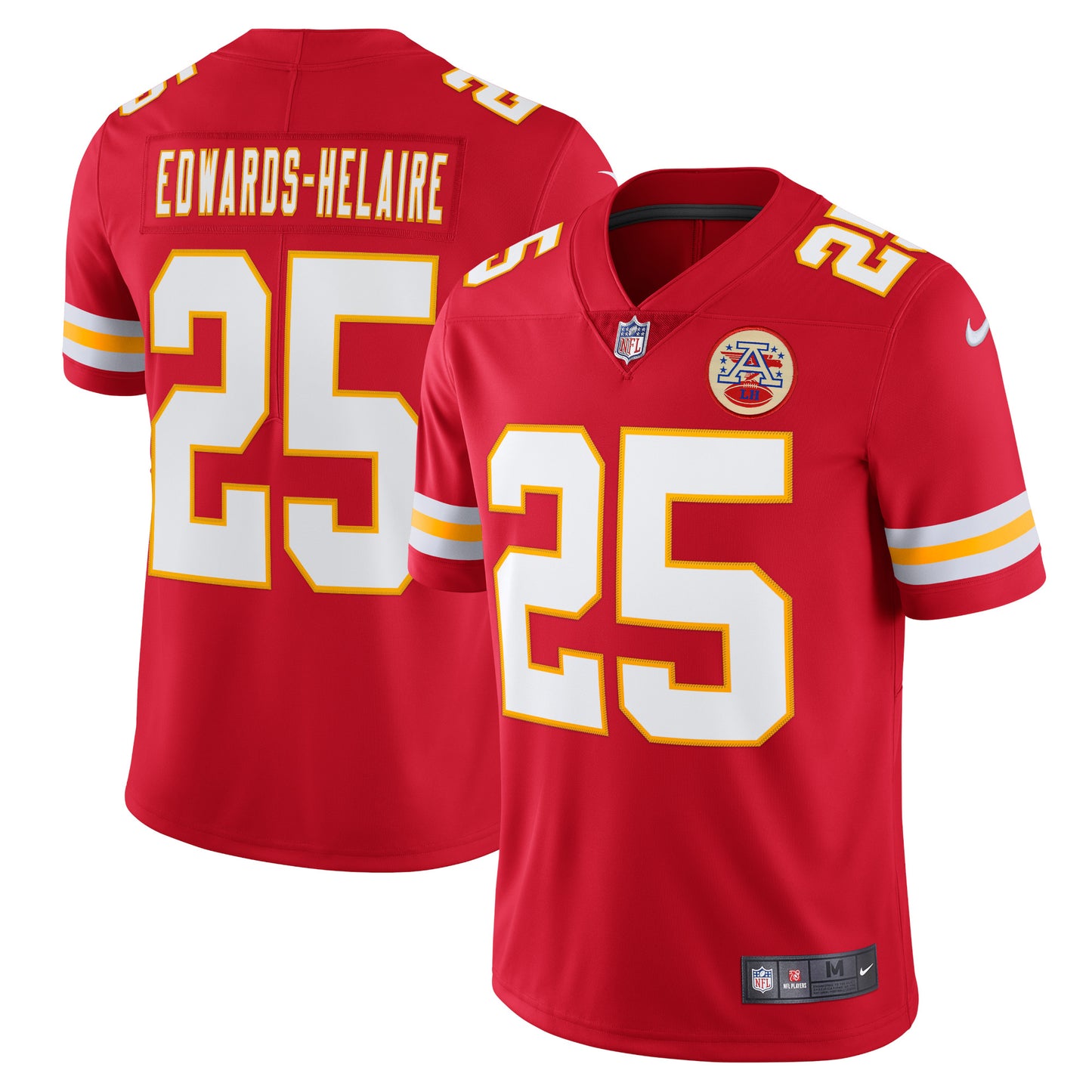 Clyde Edwards-Helaire Kansas City Chiefs Nike Vapor Limited Jersey - Red
