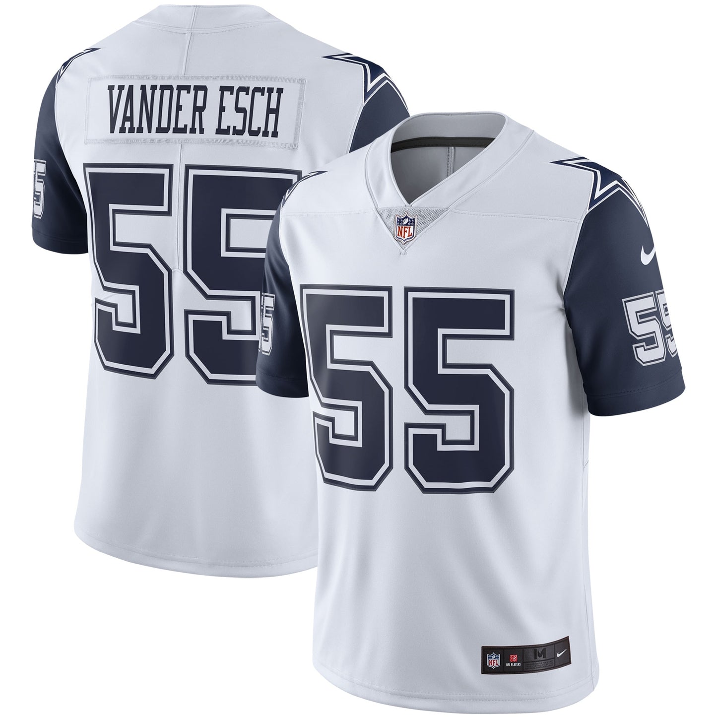 Leighton Vander Esch Nike Dallas Cowboys Color Rush Vapor Limited Jersey - White