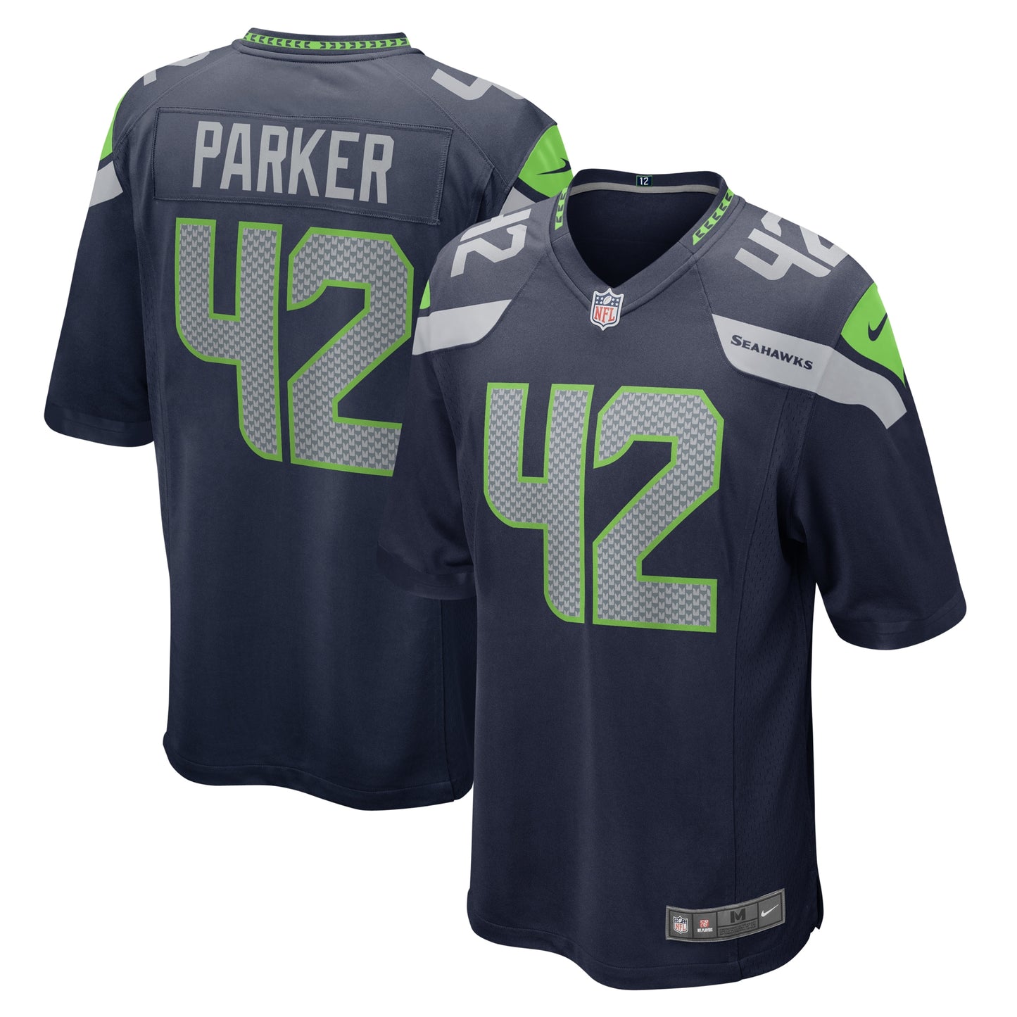 Steven Parker Seattle Seahawks Nike Home Game Player Jersey - College Navy