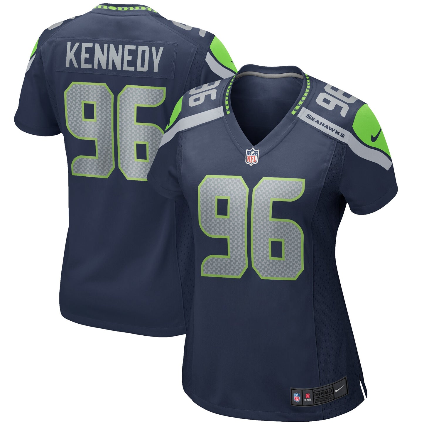 Cortez Kennedy Seattle Seahawks Nike Women's Game Retired Player Jersey - College Navy
