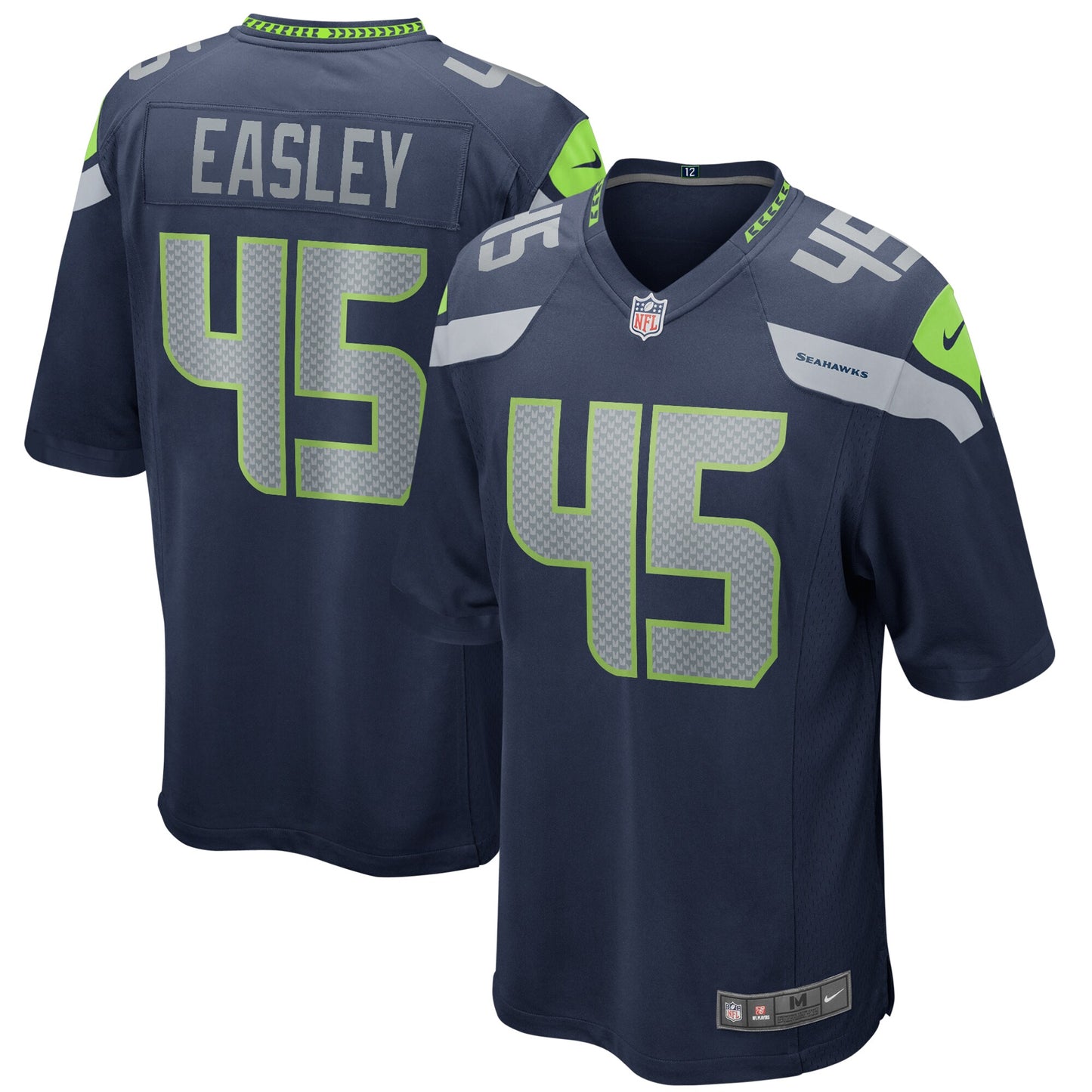 Kenny Easley Seattle Seahawks Nike Game Retired Player Jersey - College Navy